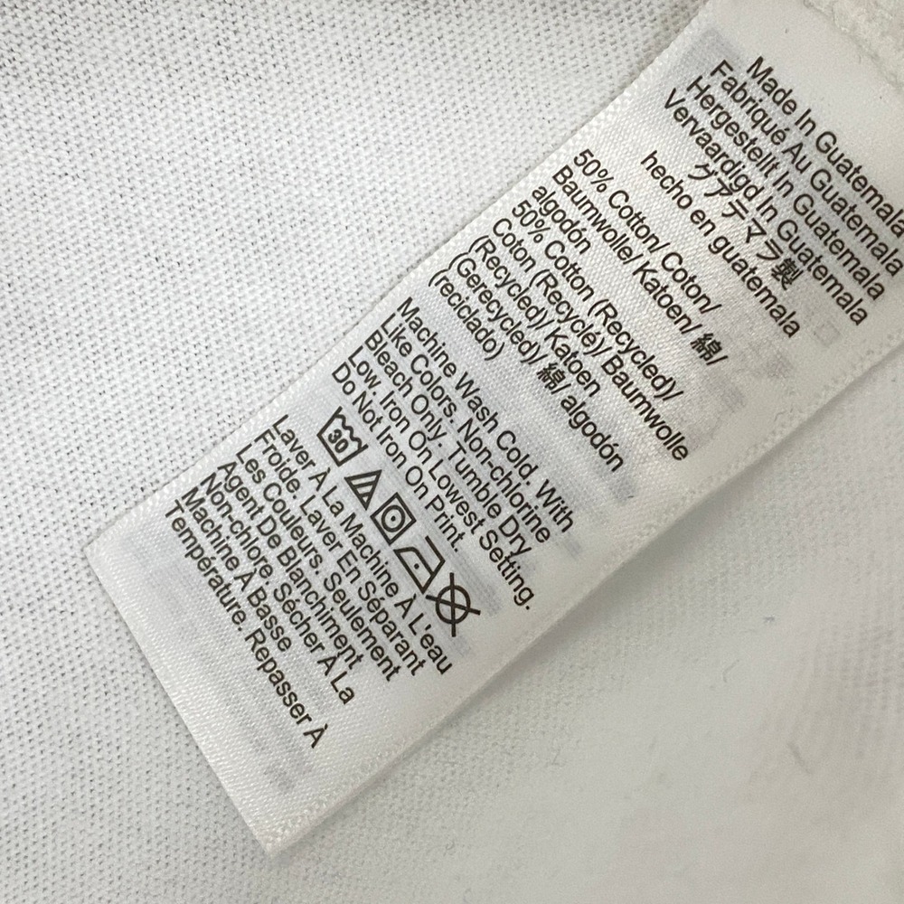 Madewell Women XS White Relaxed Tee Vintage Jersey LaLaLucille Ringer NZ542 - Picture 8 of 10